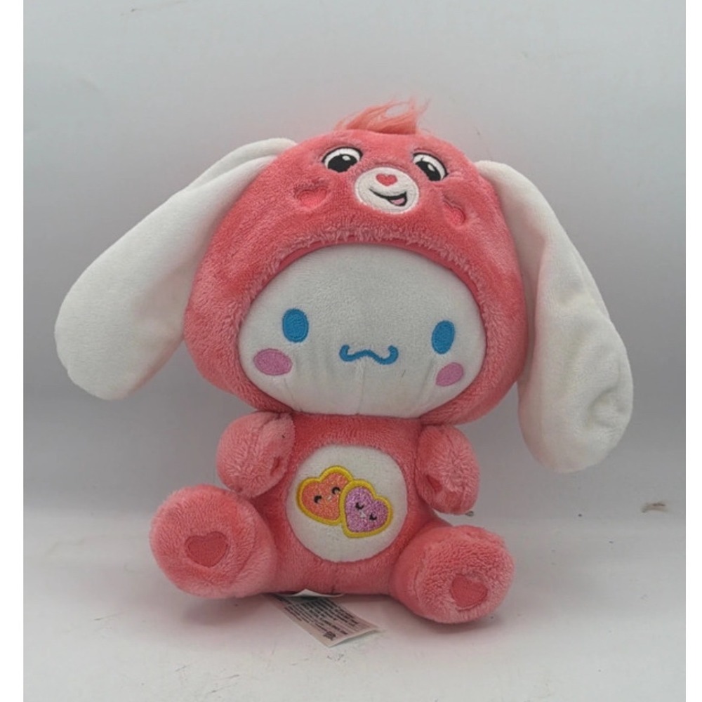 Sanrio x Care Bears Cinnamoroll Love-A-Lot Bear Costume Plush 8" Basic Fun